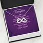Endless Love Necklace: To My Daughter