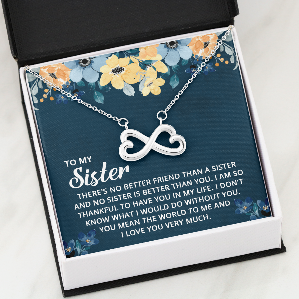 Endless Love Necklace:To My Sister