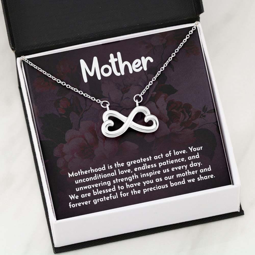 Endless Love Necklace: Mother - Motherhood Is The Greatest Act of Love