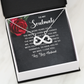 Endless Love Necklace:To Soul Mate Love Your Husband