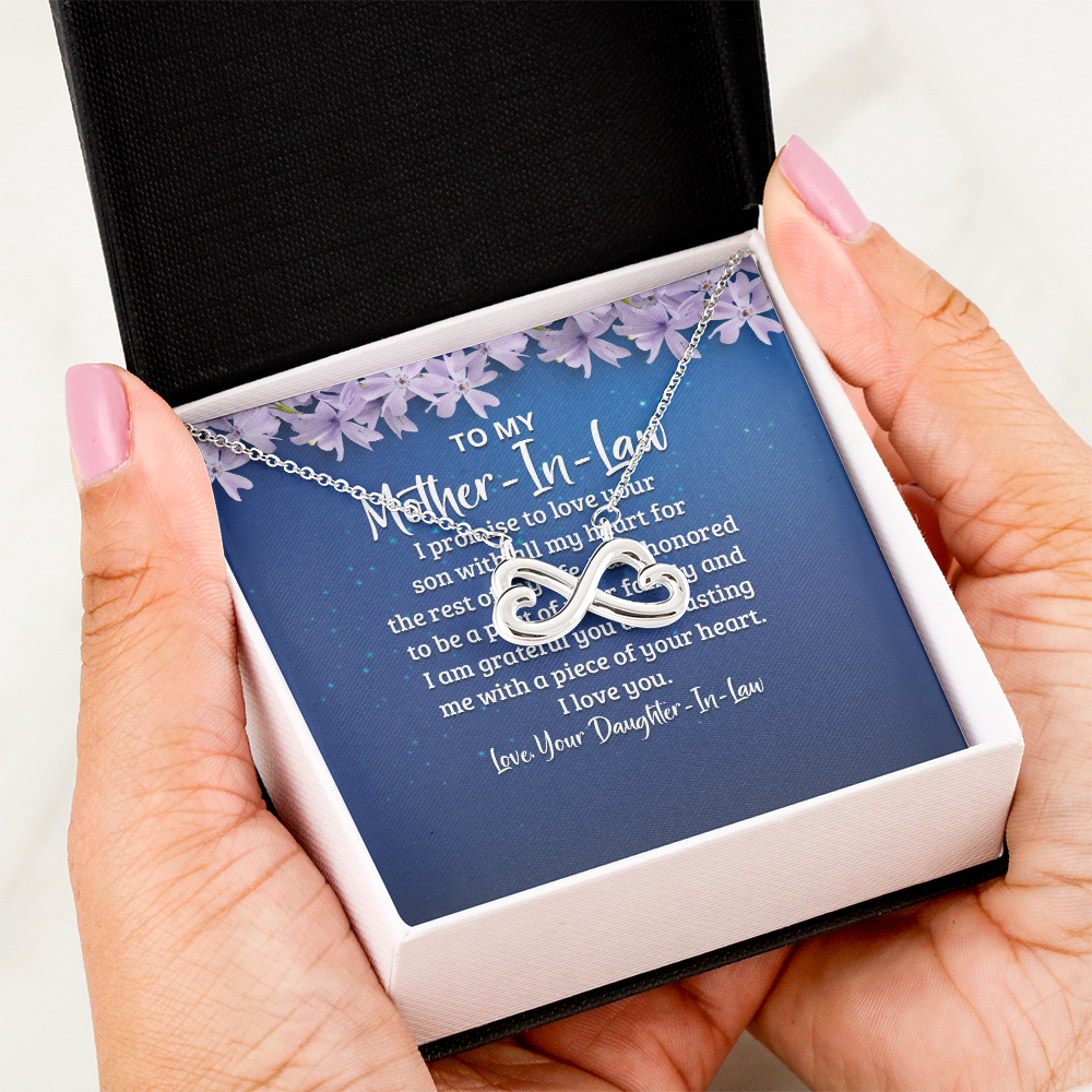 Endless Love Necklace:To My Mother -In-Law