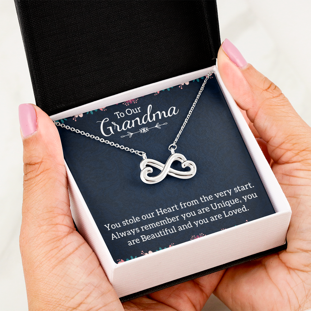 Endless Love Necklace: To Our Grandma