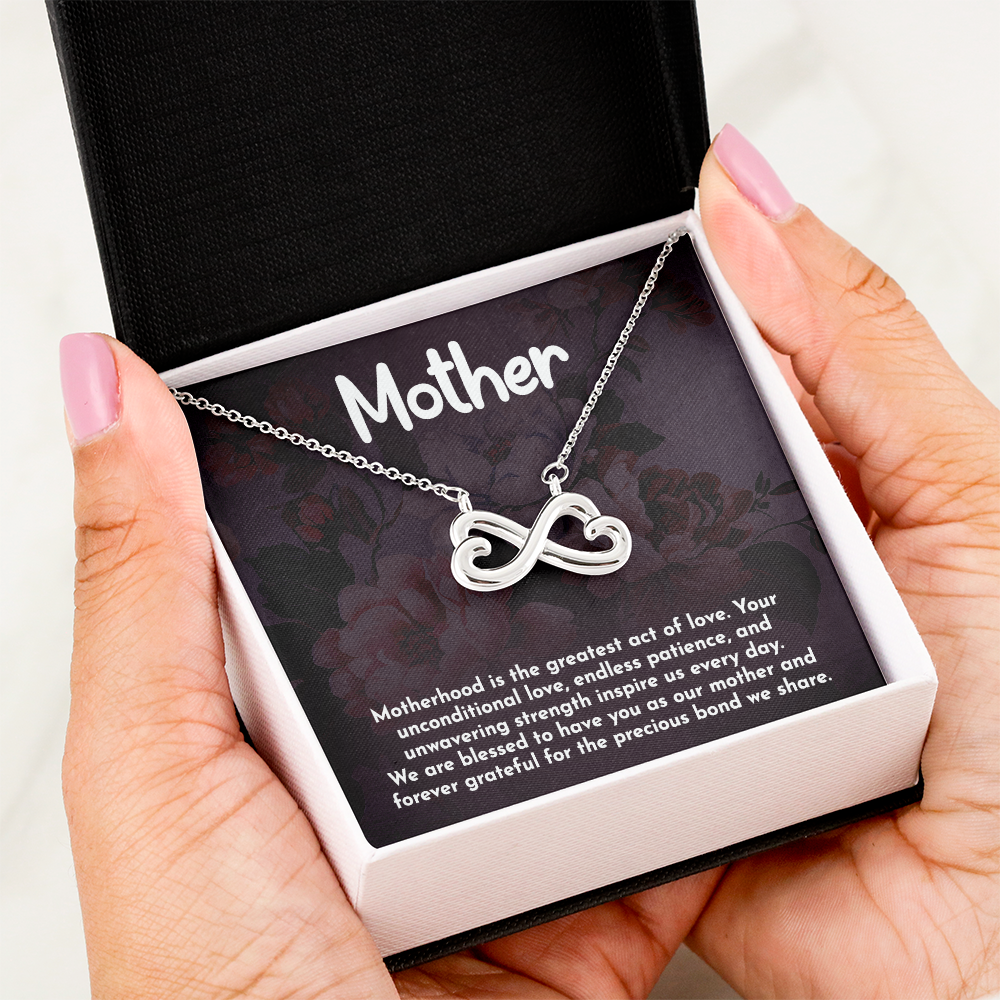 Endless Love Necklace: Mother - Motherhood Is The Greatest Act of Love