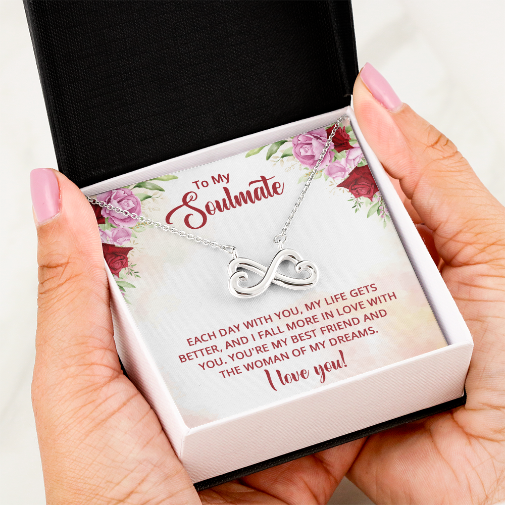 Endless Love Necklace:To My Soulmate I Love You !
