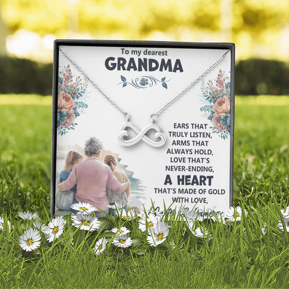 Endless Love Necklace: To My Dearest Grandma