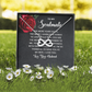 Endless Love Necklace:To Soul Mate Love Your Husband