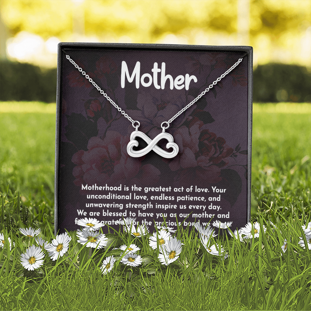 Endless Love Necklace: Mother - Motherhood Is The Greatest Act of Love