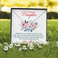 Endless Love Necklace: To My Daughter