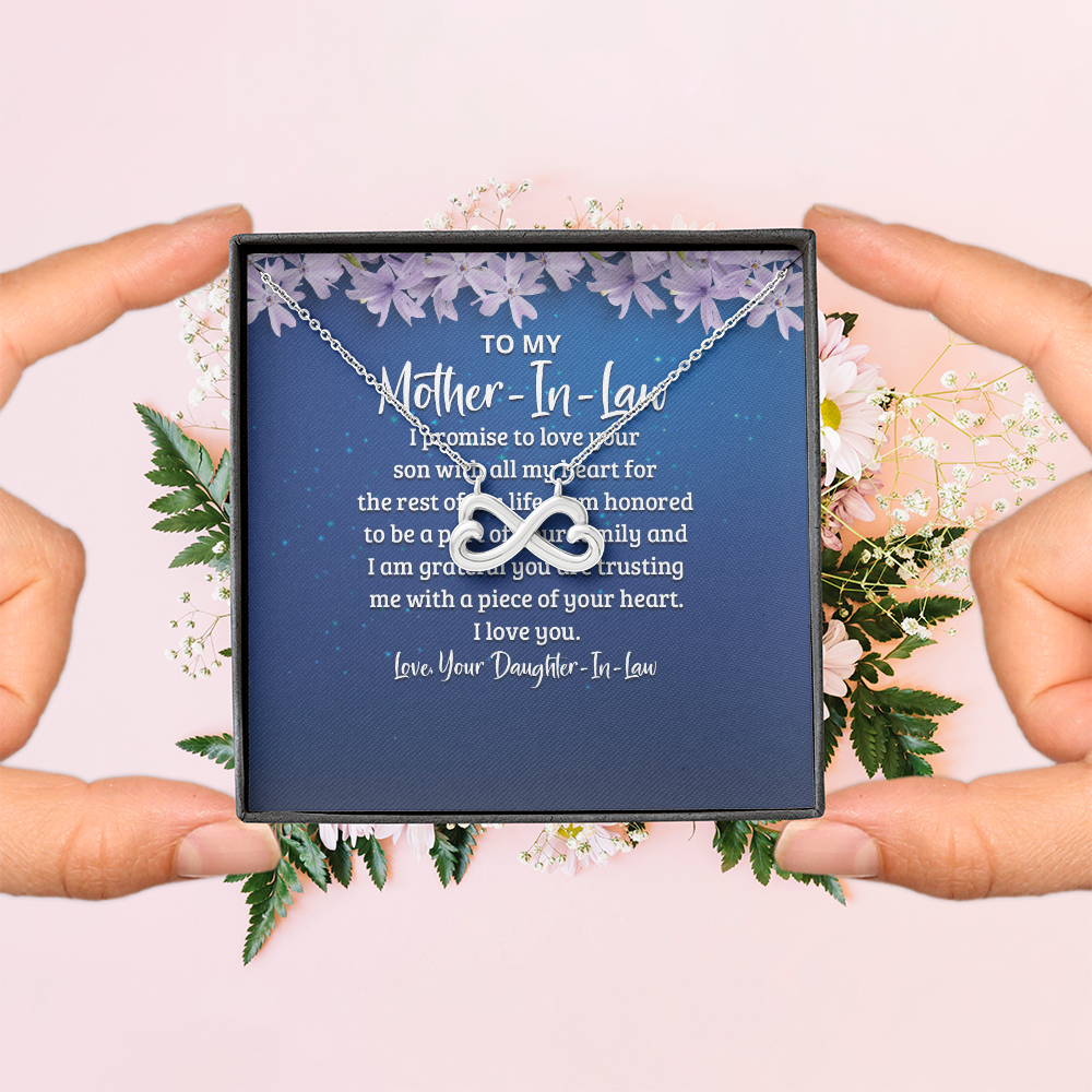 Endless Love Necklace:To My Mother -In-Law
