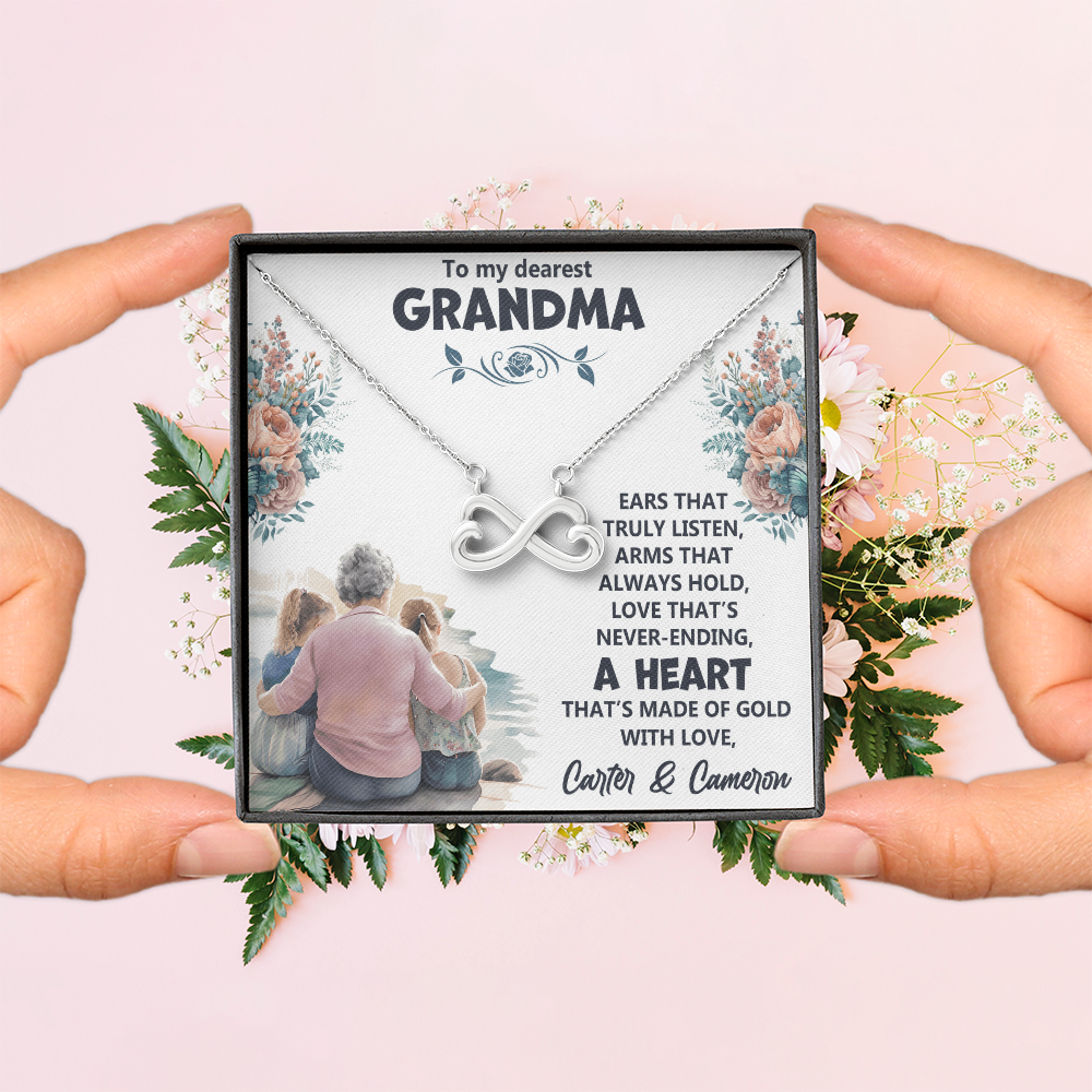 Endless Love Necklace: To My Dearest Grandma