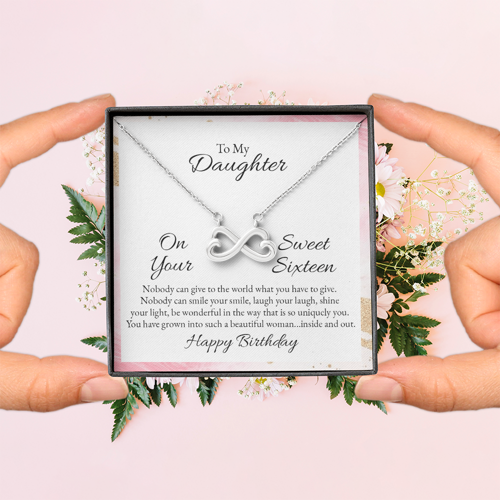 Endless Love Necklace: Sweet 16 Happy Birthday