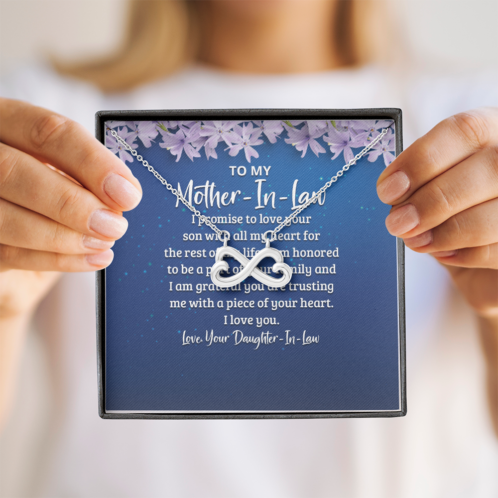 Endless Love Necklace:To My Mother -In-Law