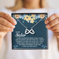 Endless Love Necklace:To My Sister