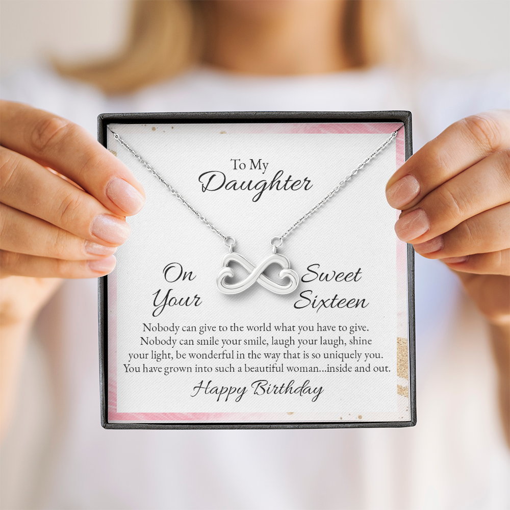 Endless Love Necklace: Sweet 16 Happy Birthday