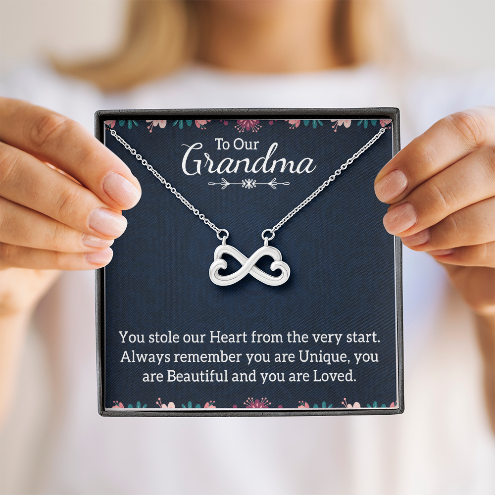 Endless Love Necklace: To Our Grandma