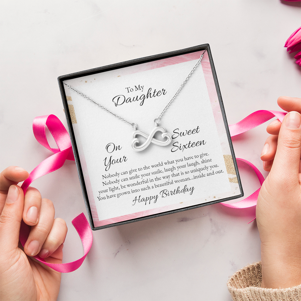 Endless Love Necklace: Sweet 16 Happy Birthday