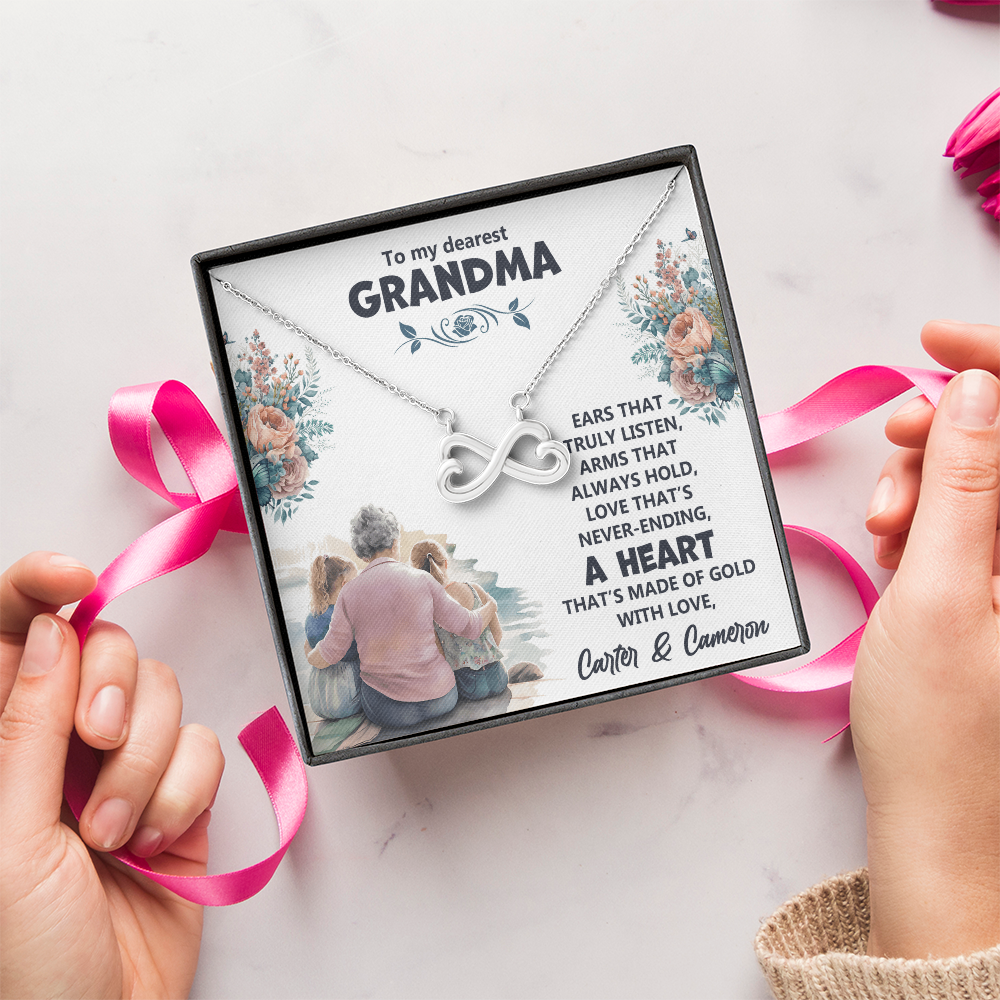 Endless Love Necklace: To My Dearest Grandma