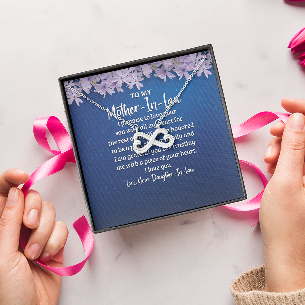 Endless Love Necklace:To My Mother -In-Law
