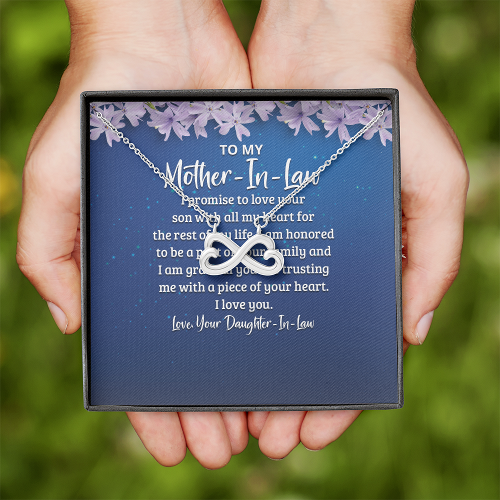 Endless Love Necklace:To My Mother -In-Law