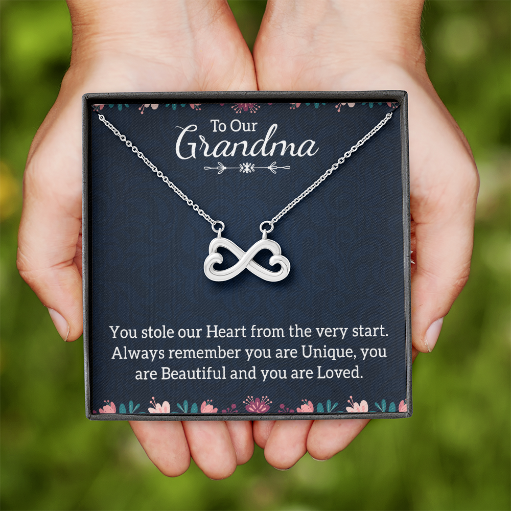 Endless Love Necklace: To Our Grandma