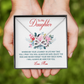 Endless Love Necklace: To My Daughter