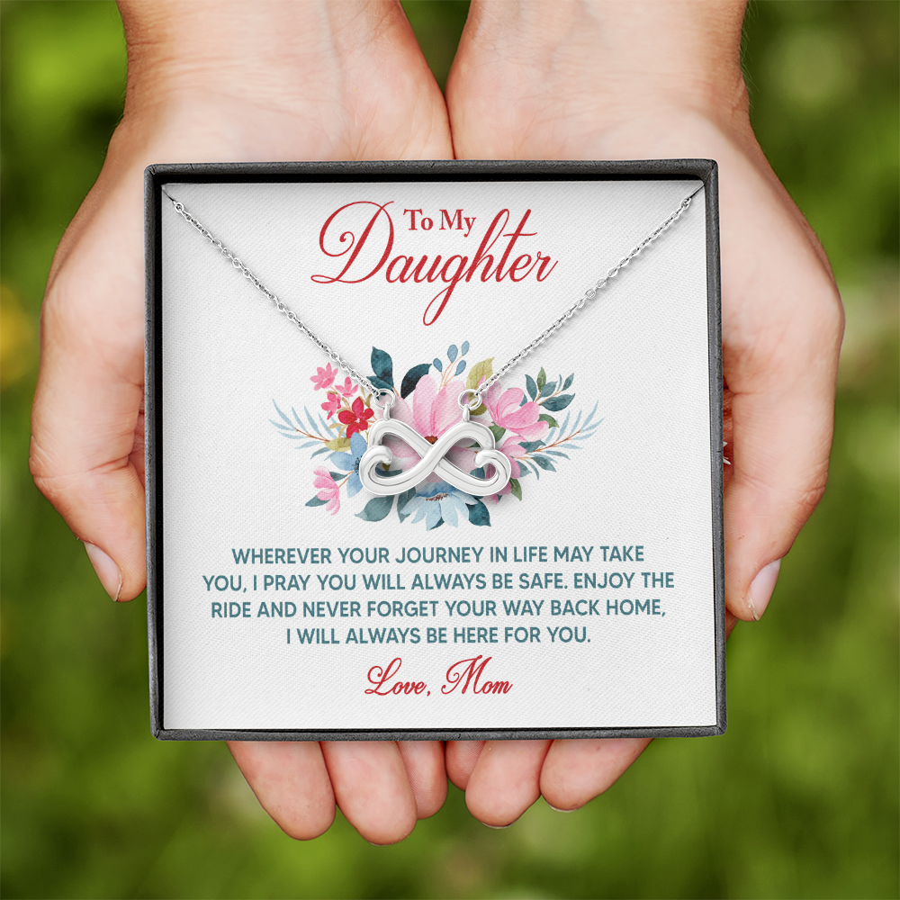 Endless Love Necklace: To My Daughter