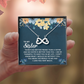 Endless Love Necklace:To My Sister