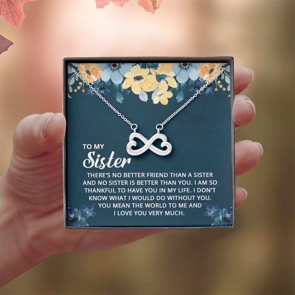 Endless Love Necklace:To My Sister