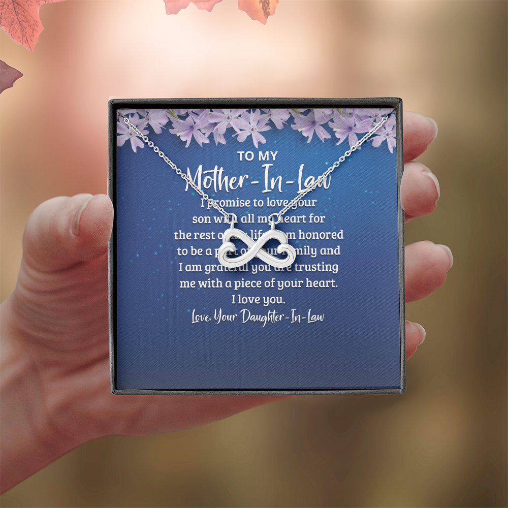 Endless Love Necklace:To My Mother -In-Law