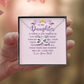 Endless Love Necklace:Daughter -Love Your Dad