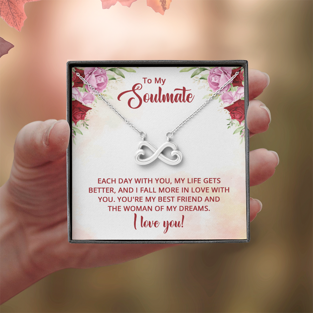 Endless Love Necklace:To My Soulmate I Love You !