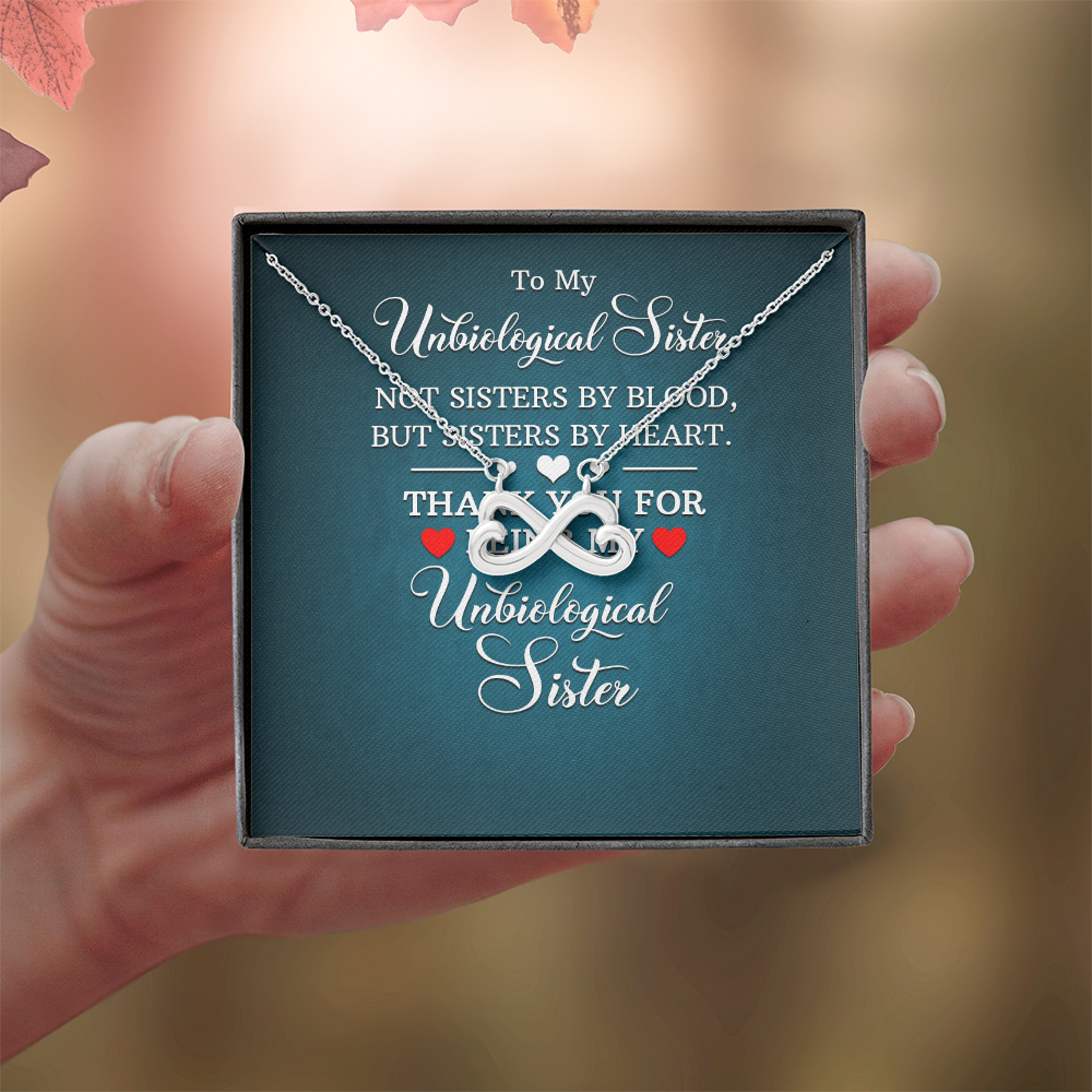 Endless Love Necklace:To My Unbiological Sister