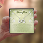 Endless Love Necklace: Daughter -In My Eyes My Little Girl