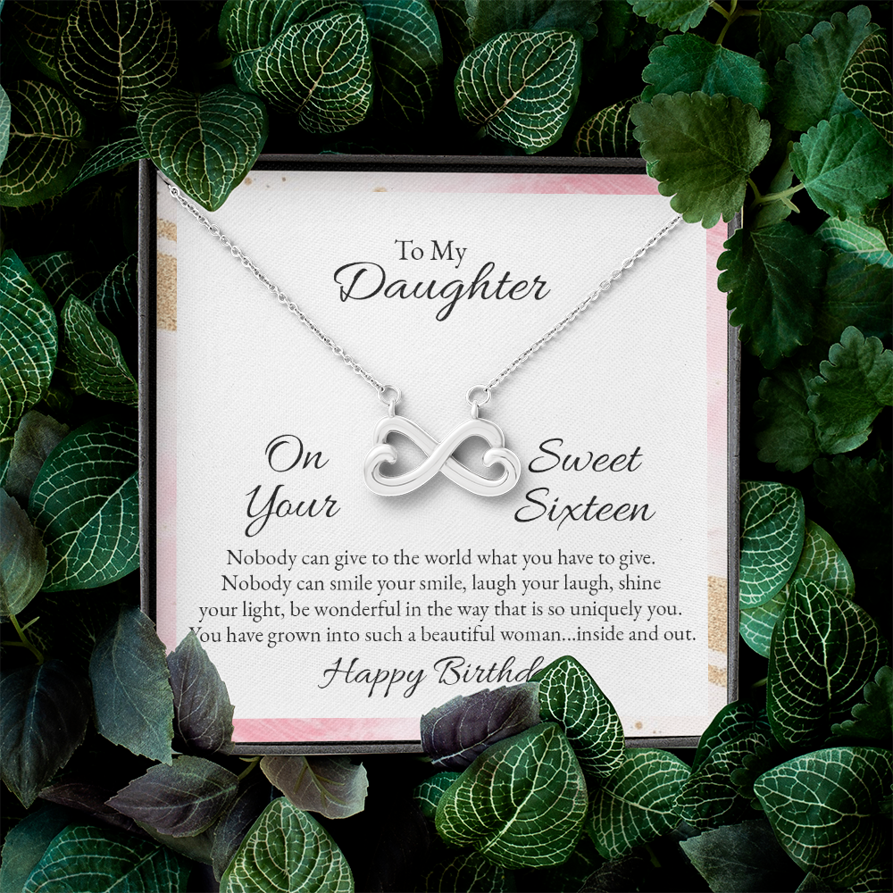 Endless Love Necklace: Sweet 16 Happy Birthday