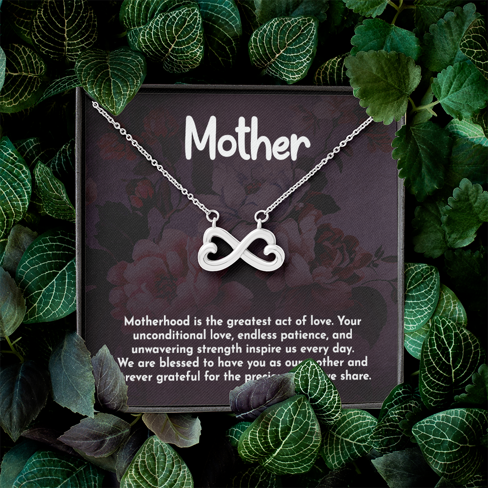 Endless Love Necklace: Mother - Motherhood Is The Greatest Act of Love