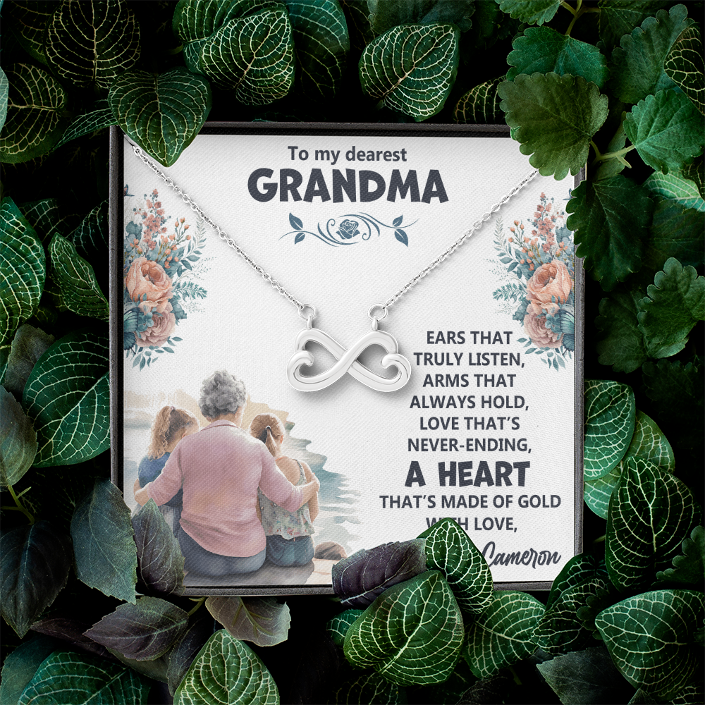 Endless Love Necklace: To My Dearest Grandma