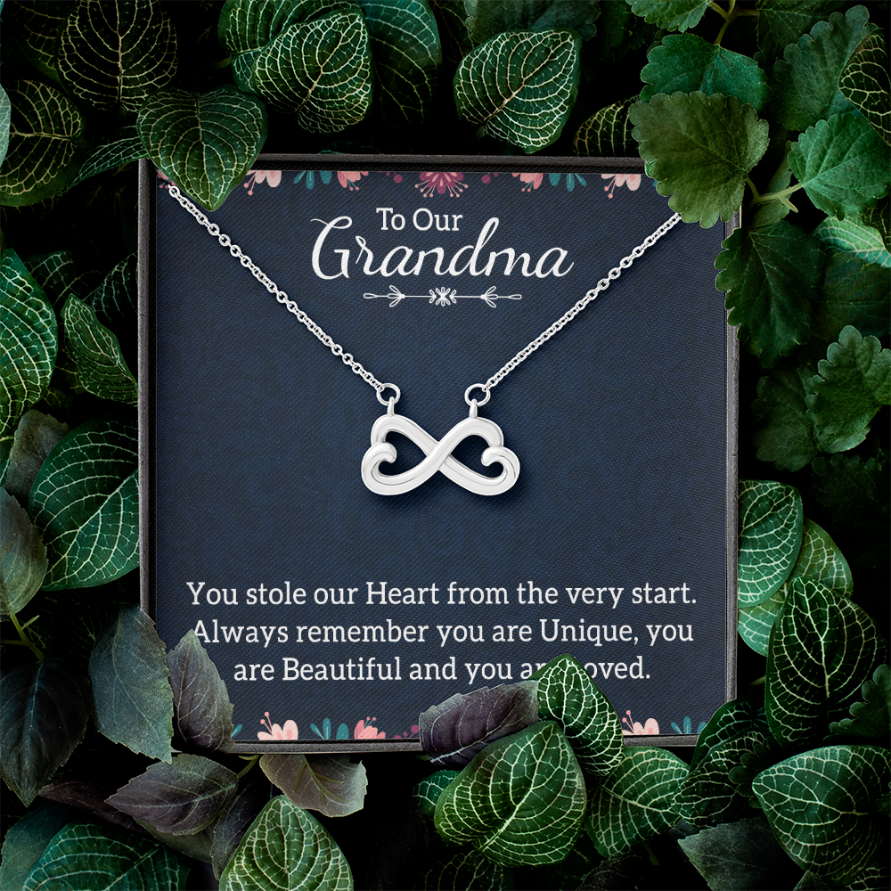 Endless Love Necklace: To Our Grandma