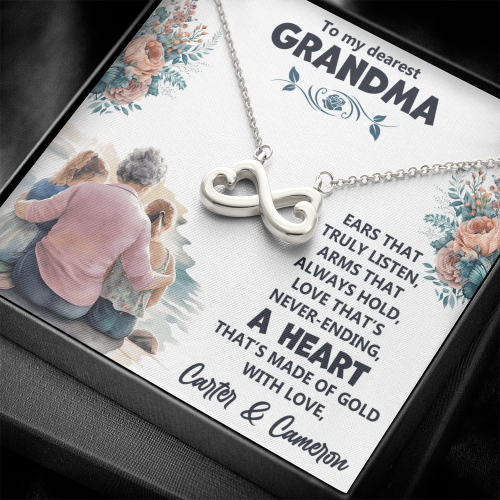 Endless Love Necklace: To My Dearest Grandma
