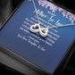 Endless Love Necklace:To My Mother -In-Law