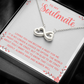 Endless Love Necklace: To My Soulmate I L'm Glad To Be Crazy About You