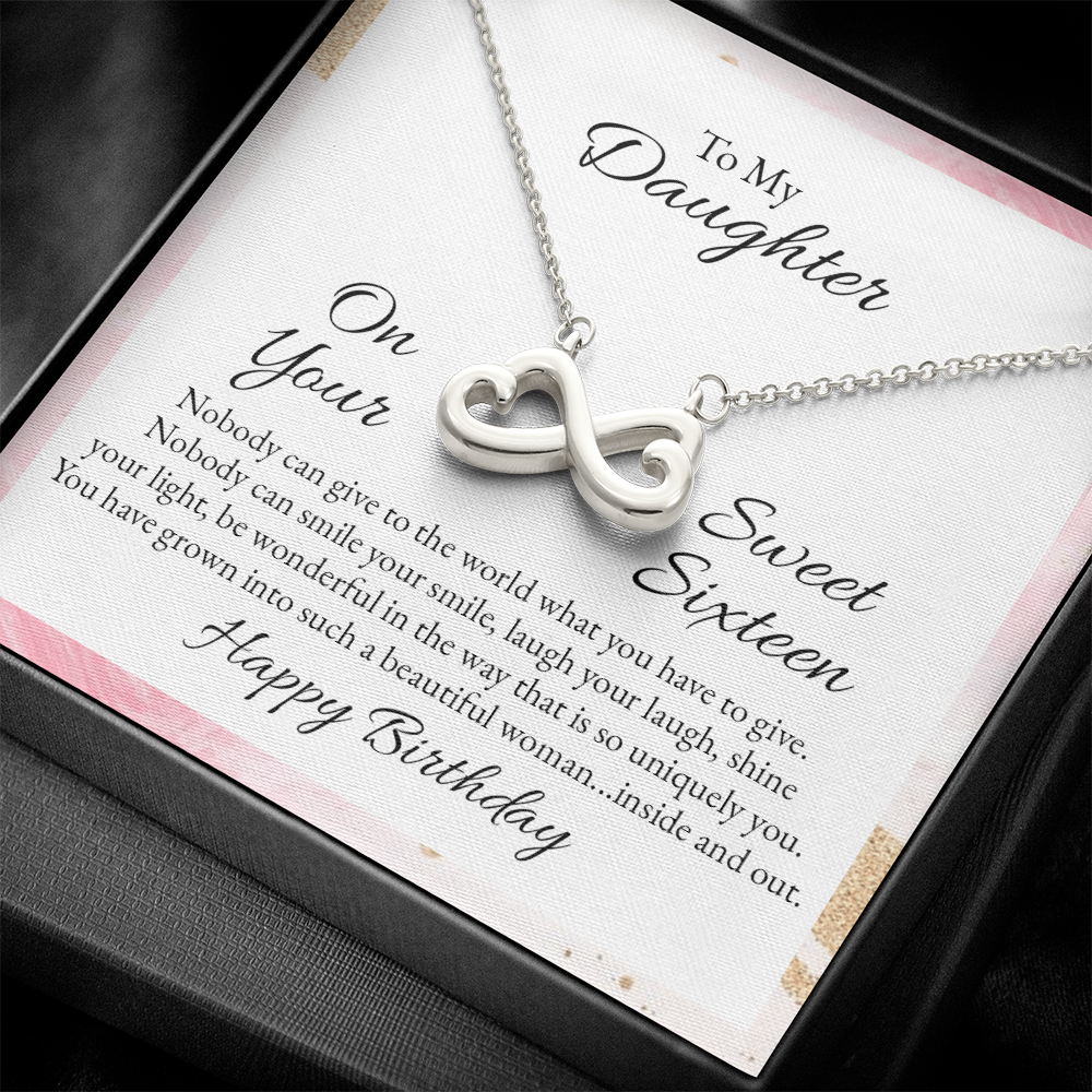 Endless Love Necklace: Sweet 16 Happy Birthday