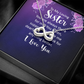 Endless Love Necklace : To My Loving Sister