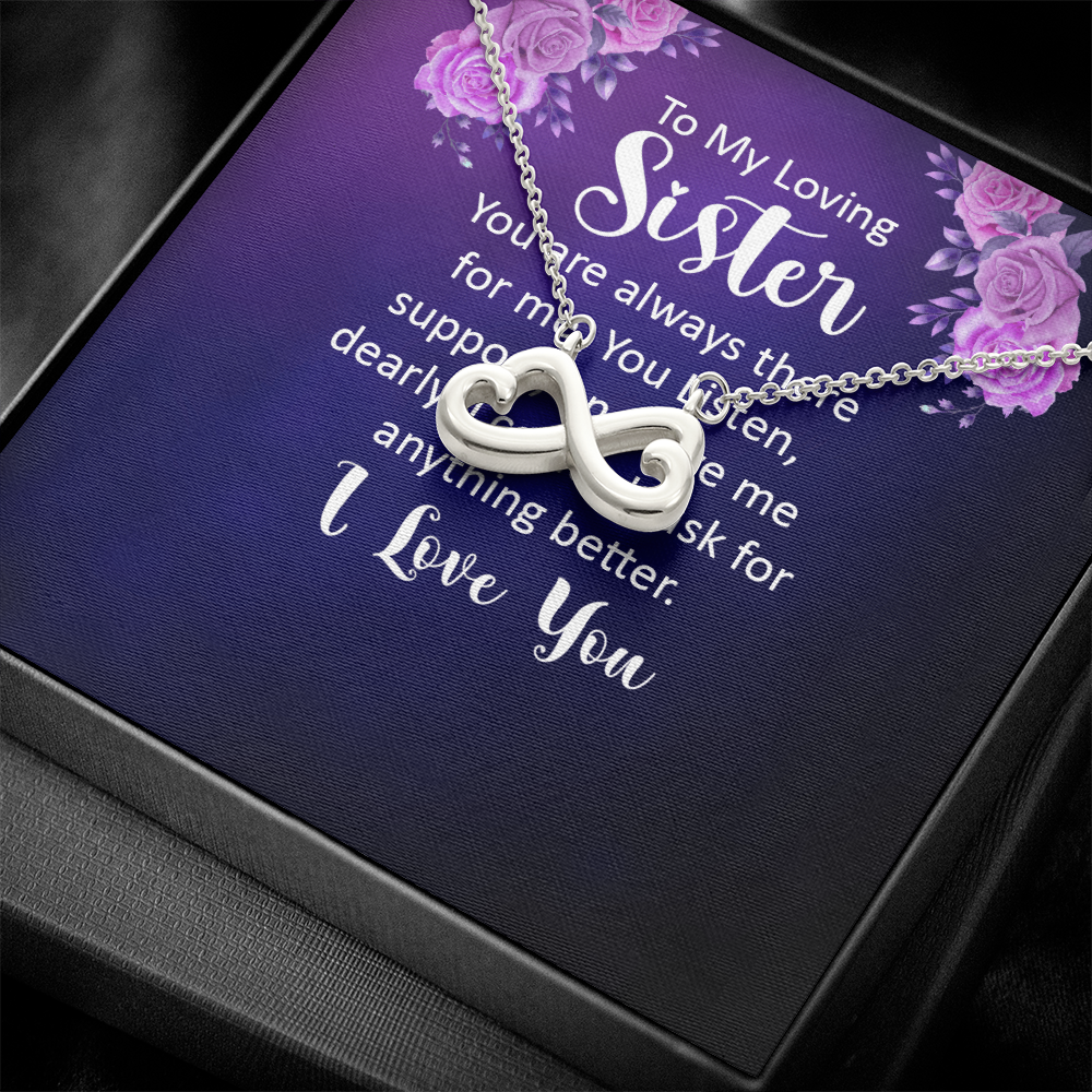 Endless Love Necklace : To My Loving Sister