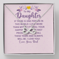 Endless Love Necklace:Daughter -Love Your Dad