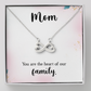 Endless Love Necklace: Mom : You Are The Heart Of This Family