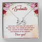 Endless Love Necklace:To My Soulmate I Love You !