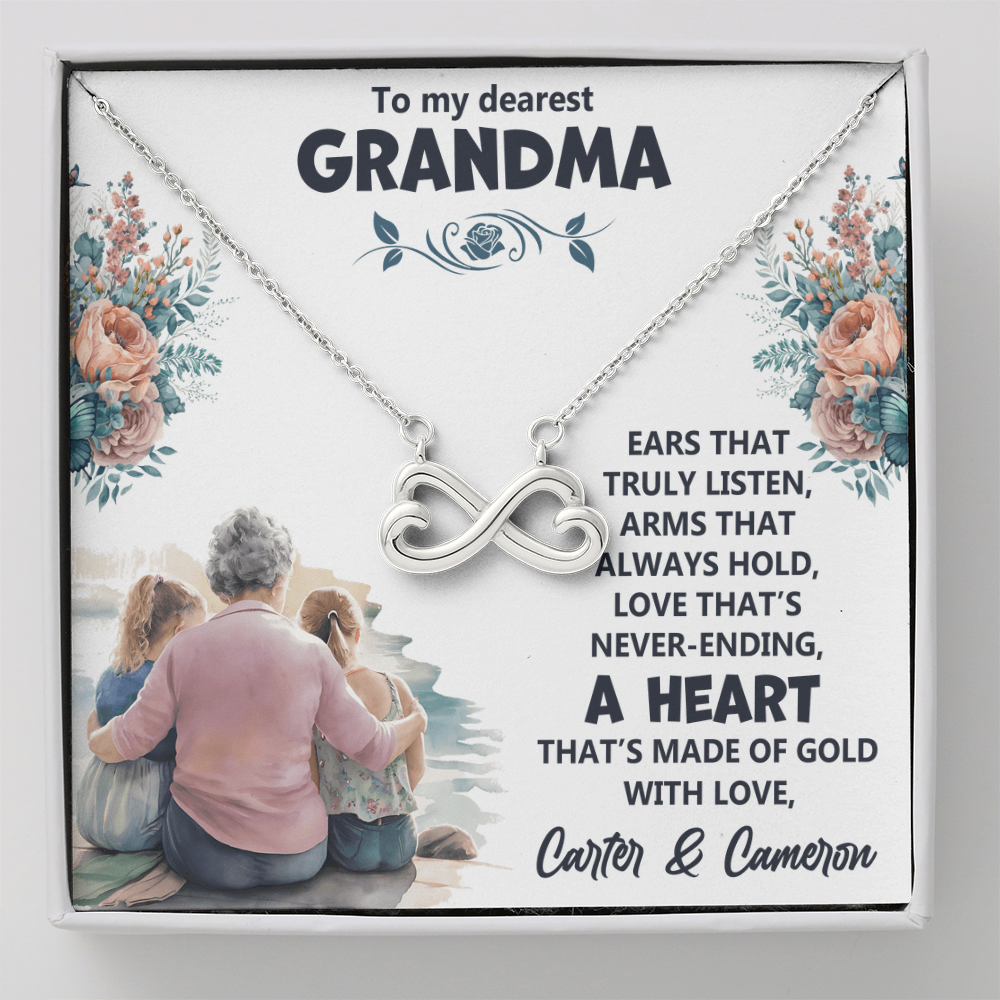 Endless Love Necklace: To My Dearest Grandma