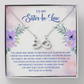 Endless Love Necklace: To My Sister -In-Law You Mean Way More To Me