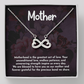 Endless Love Necklace: Mother - Motherhood Is The Greatest Act of Love