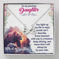 Endless Love Necklace: Daughter - To My Precious Daughter